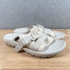 Teva Hurricane Verge Sandal Slide Off-White Cream Size 12 SN 1136210 Outdoor